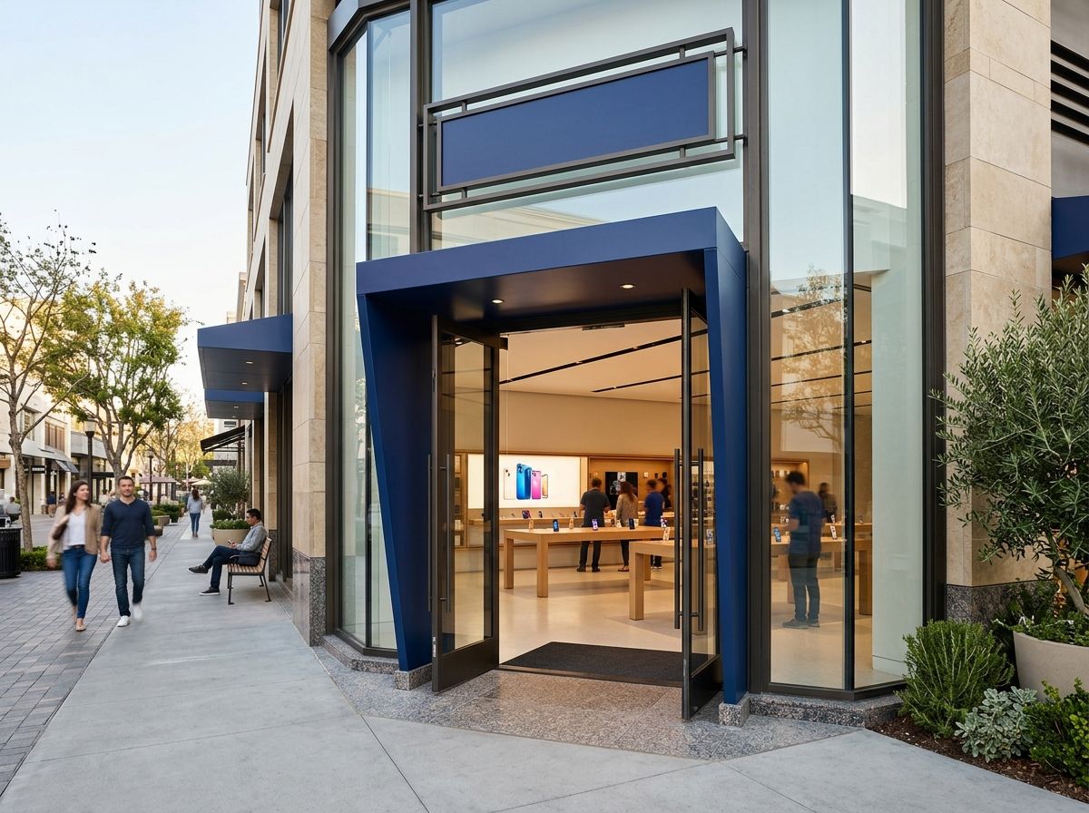 Phone shop storefront